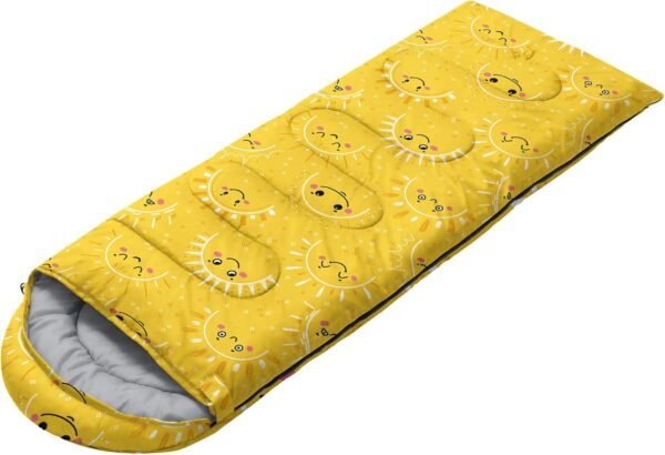 Kids Sleeping Bag for Boys and Girls,Monster Alien Print-Lightweight Warm Portable Outdoor Indoor-Waterproof Cold Weather Resistant Sleeping Bag for Camping Hiking