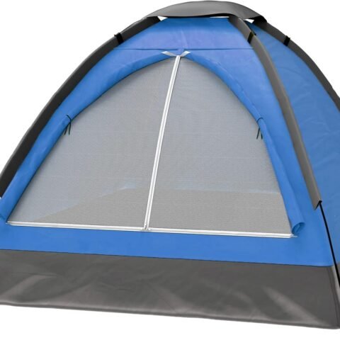 2 Person Camping Tent with Rain Fly and Carrying Bag